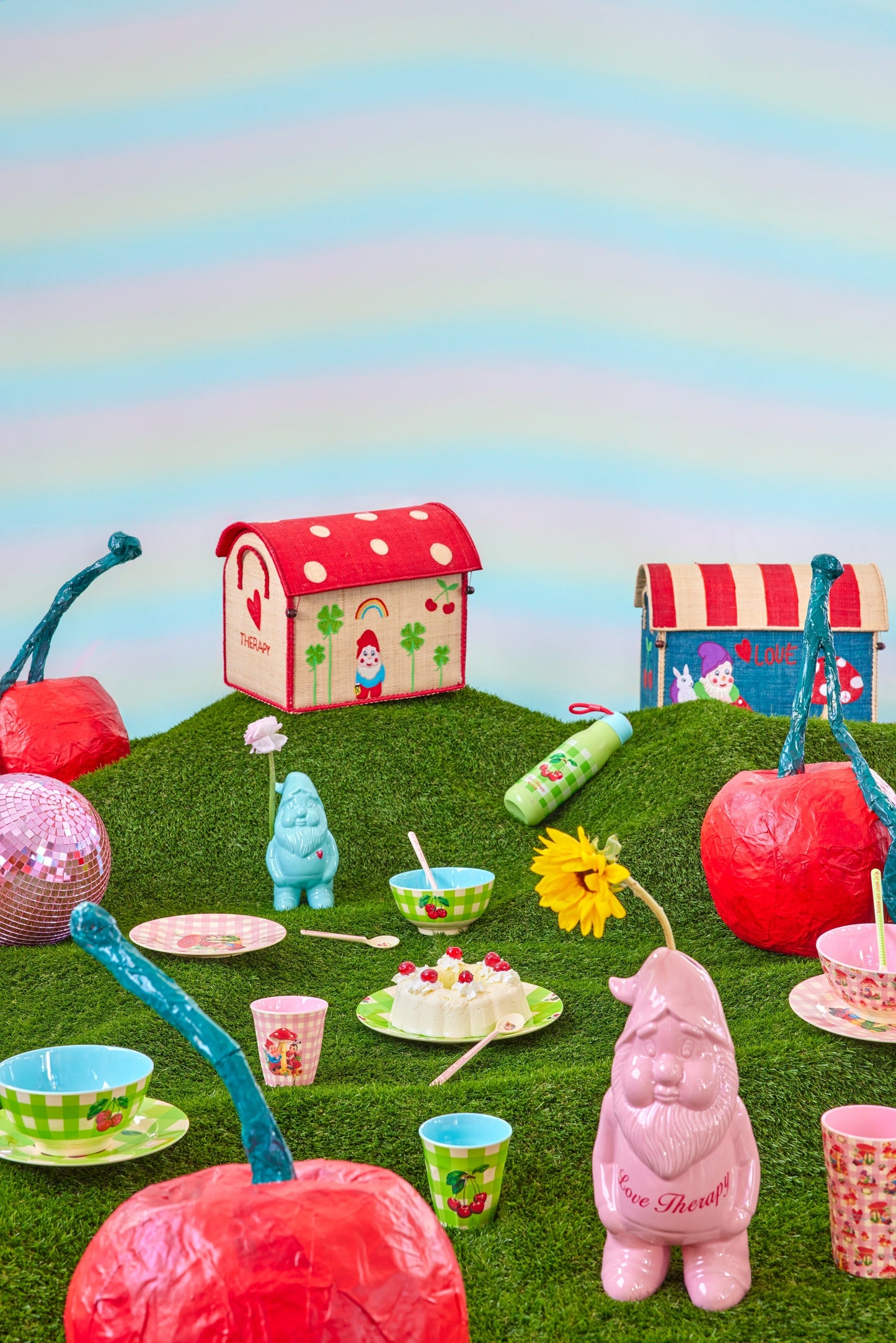 Rice Love therapy casetta in raffia piccola