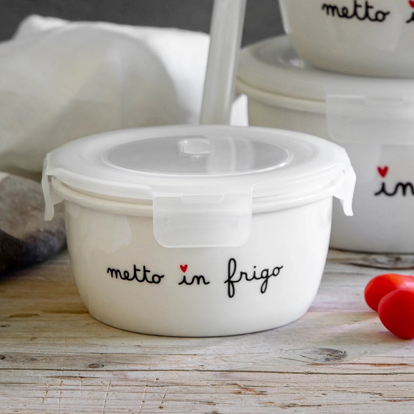 Contenitore tondo "metto in frigo" tg l