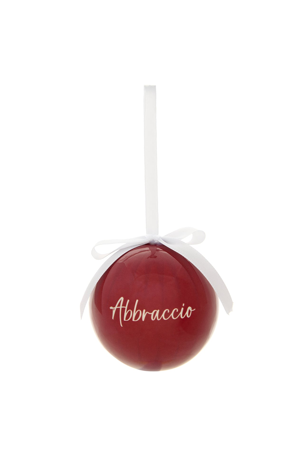 Nuvole di stoffa pallina albero Abbraccio