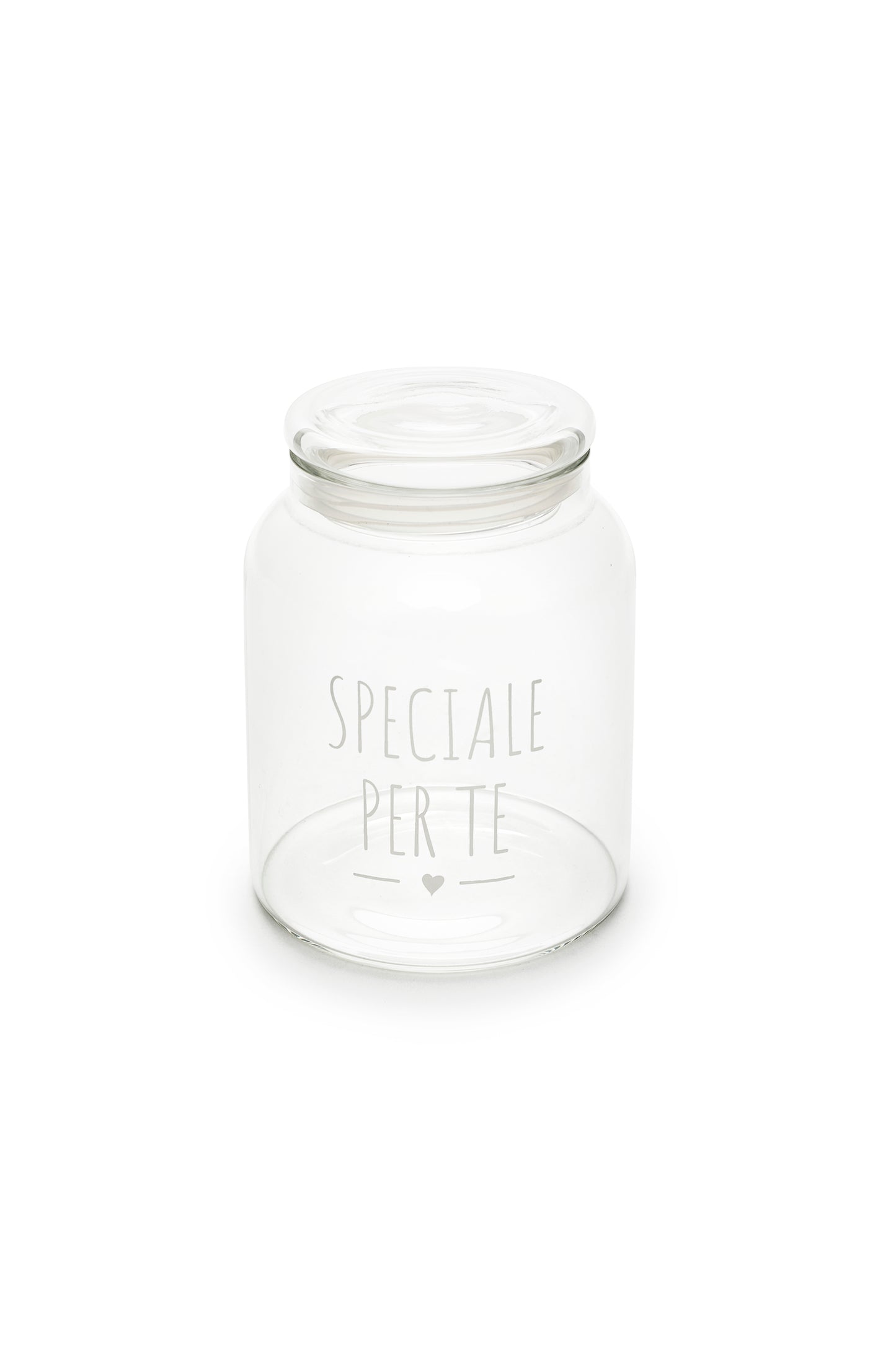 Barattolo in vetro "speciale per te "