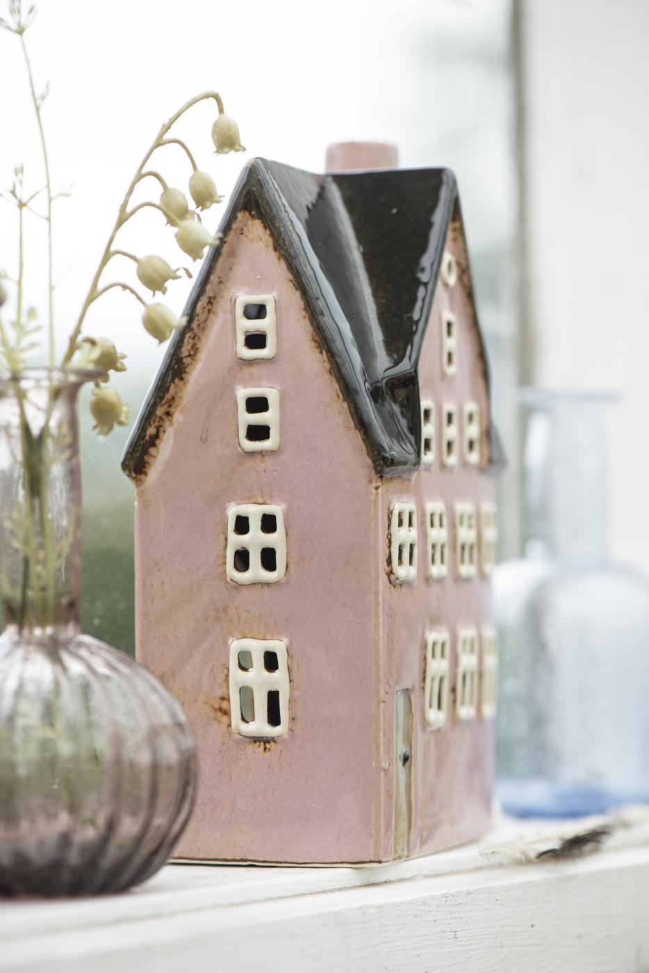 Iblaursen casetta rosa porta tealight