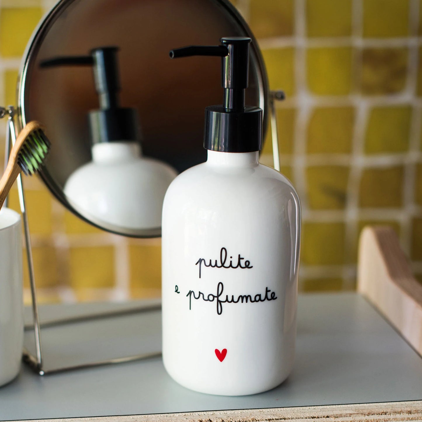 Dosasapone bianco Pulite e profumate