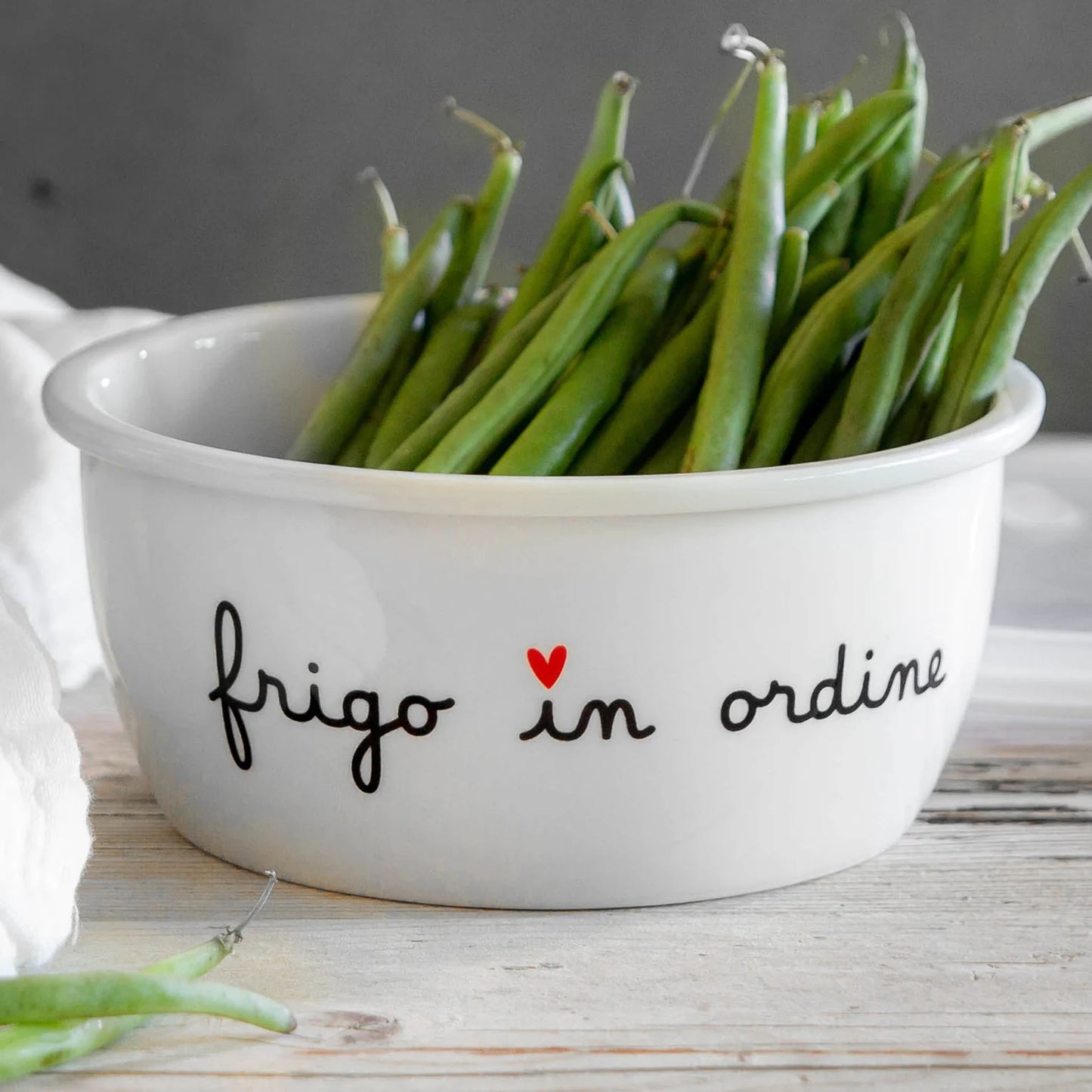 Contenitore tondo "frigo in ordine" tg xl