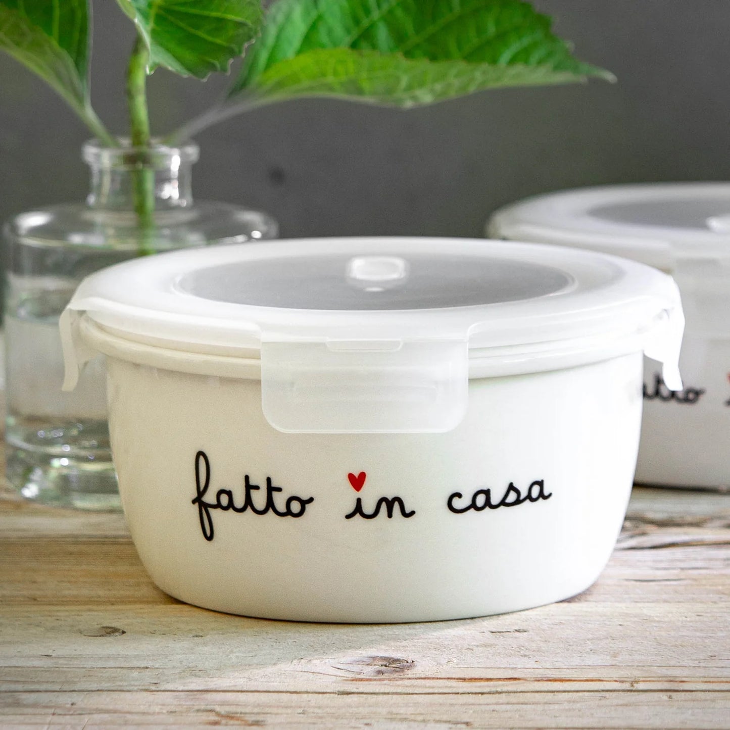 Contenitore tondo "fatto in casa" tg l