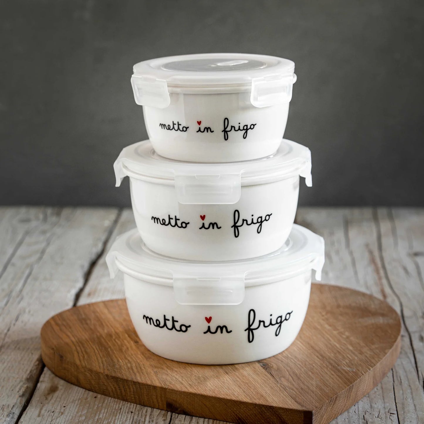 Contenitore tondo "metto in frigo" tg xl