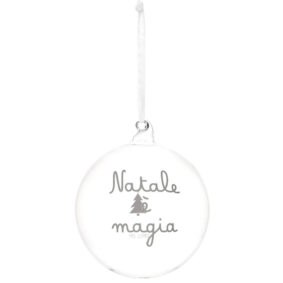 Simple Day pallina Natale è magia