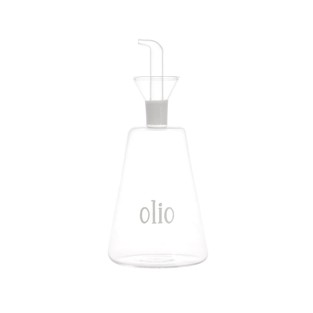 Oliera conica vetro borosilicato