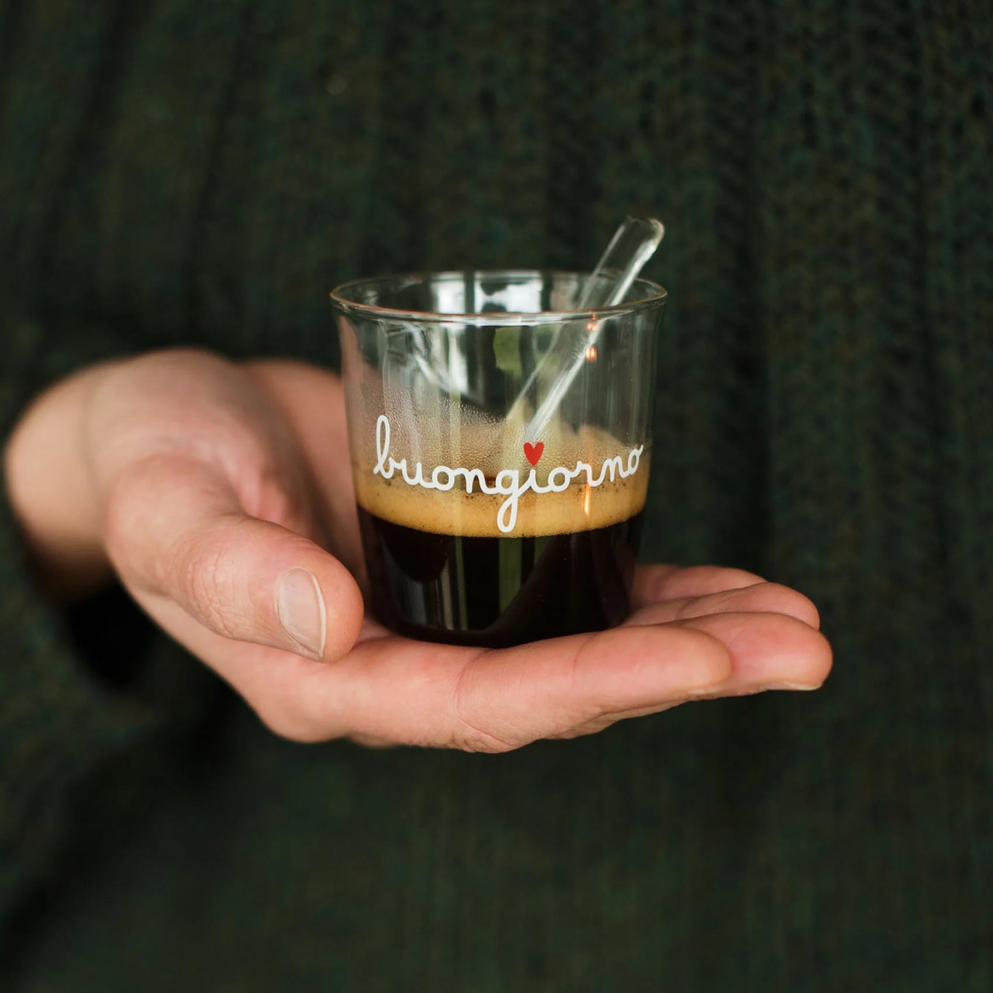 Set 4 bicchierini caffè "buongiorno"