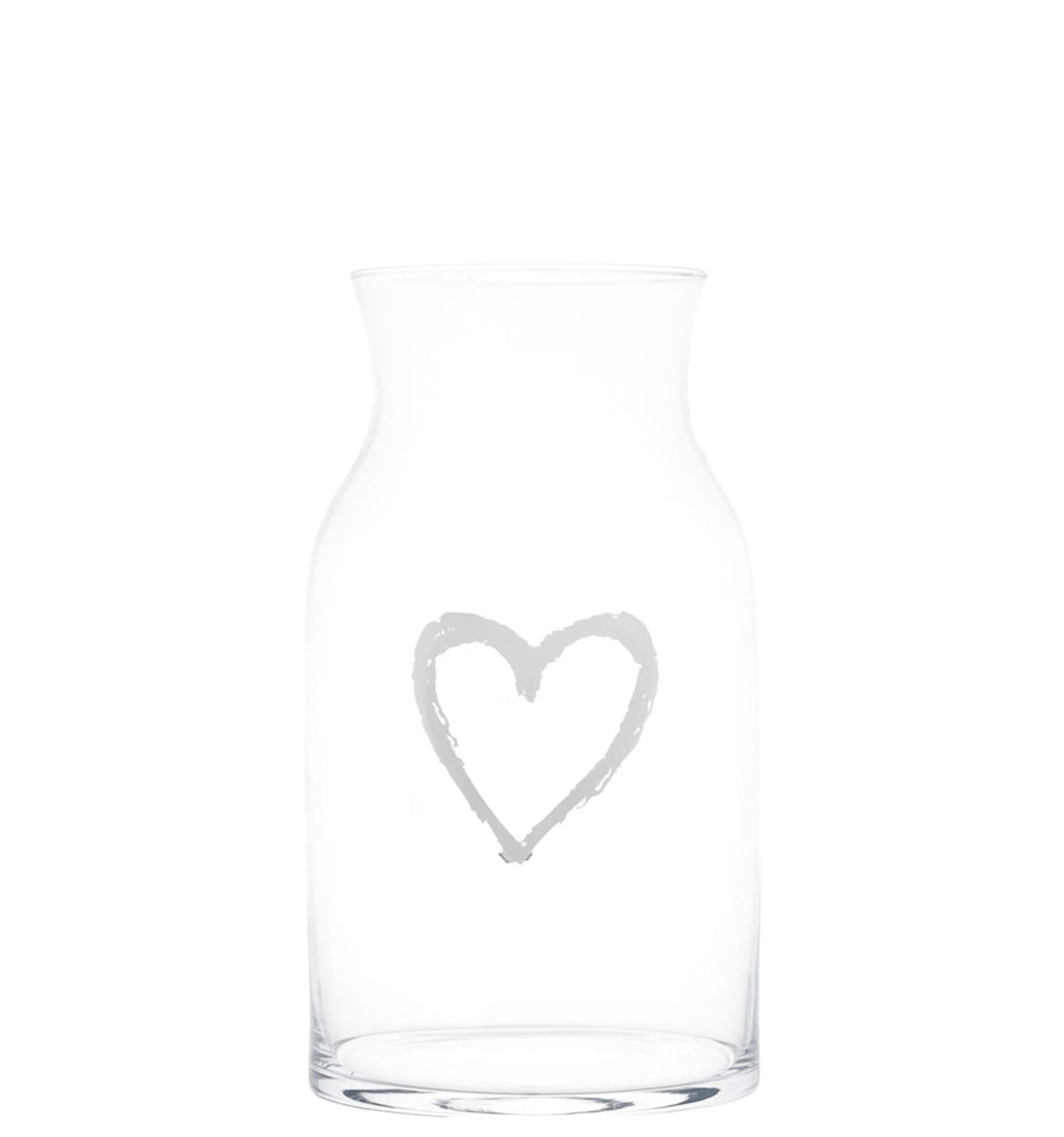 VASO PORTAFIORI IN VETRO DIAMETRO 15 CM