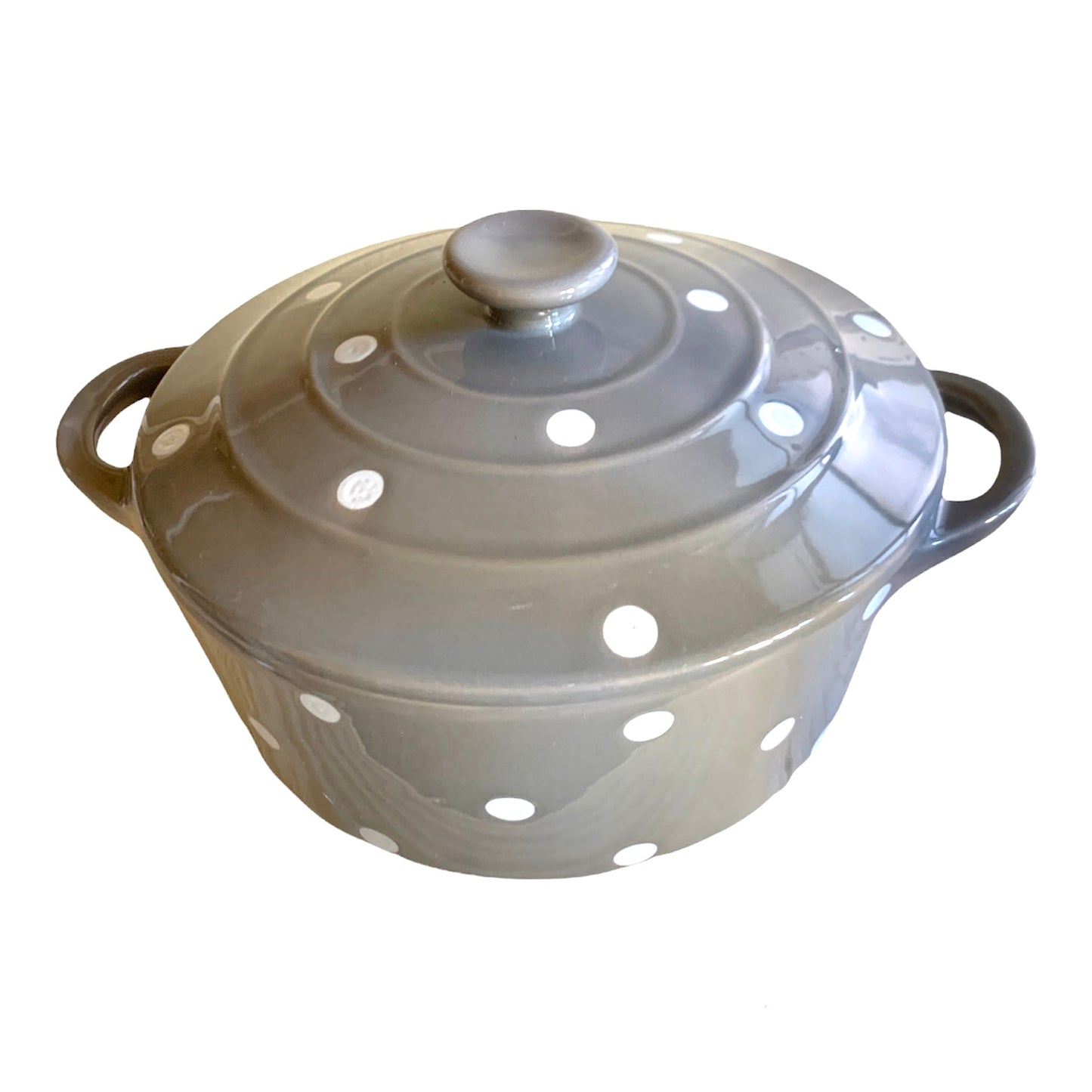 PIROFILA IN CERAMICA CON COPERCHIO ISABELLE ROSE - Bidibà