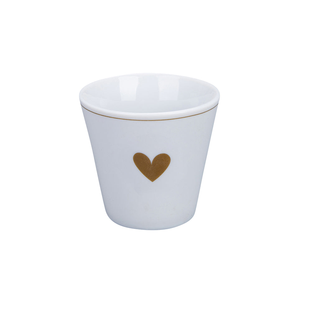 TAZZINA ESPRESSO CUORICINO ORO.