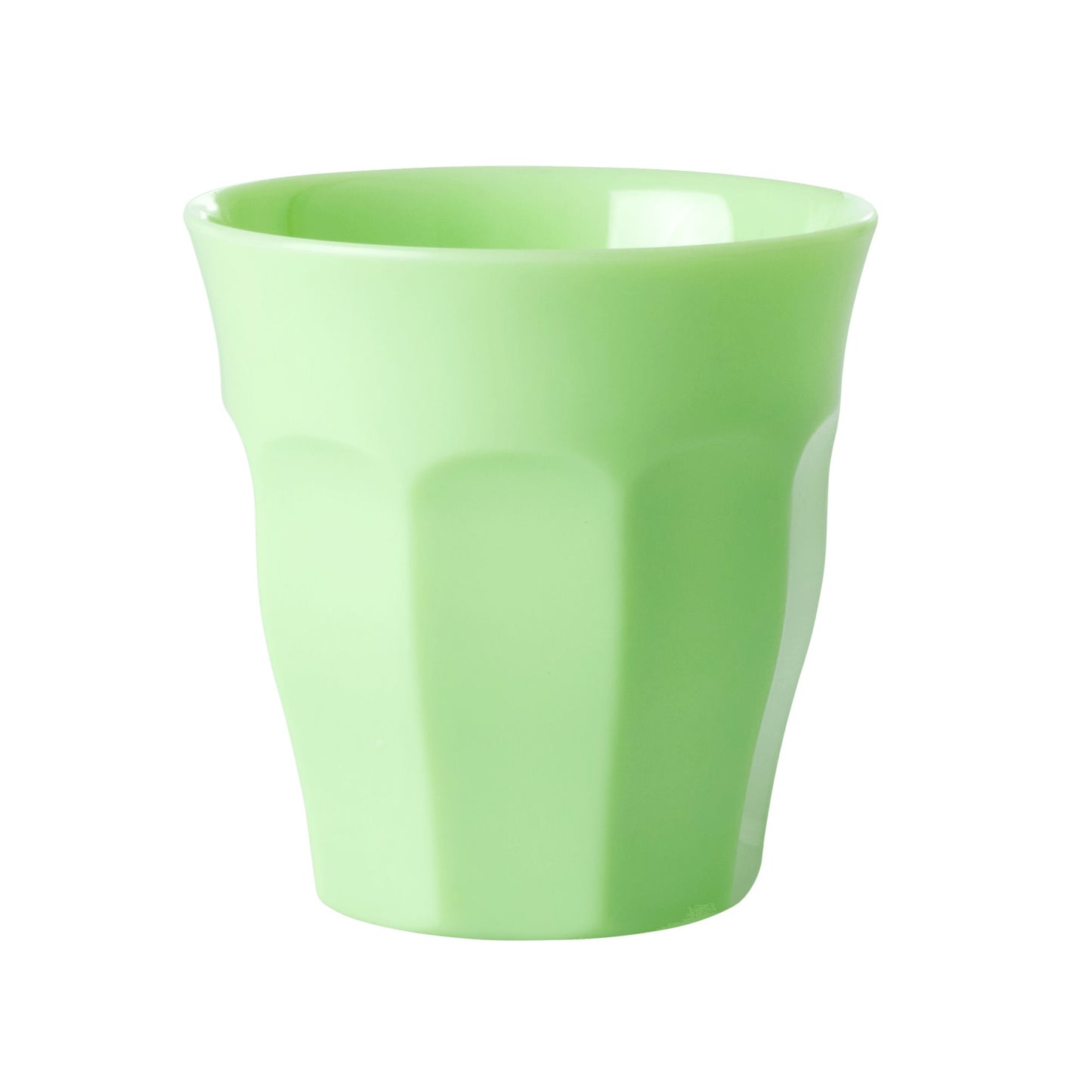 BICCHIERE IN MELAMINA TINTA UNITA VERDE ACQUA - Bidibà