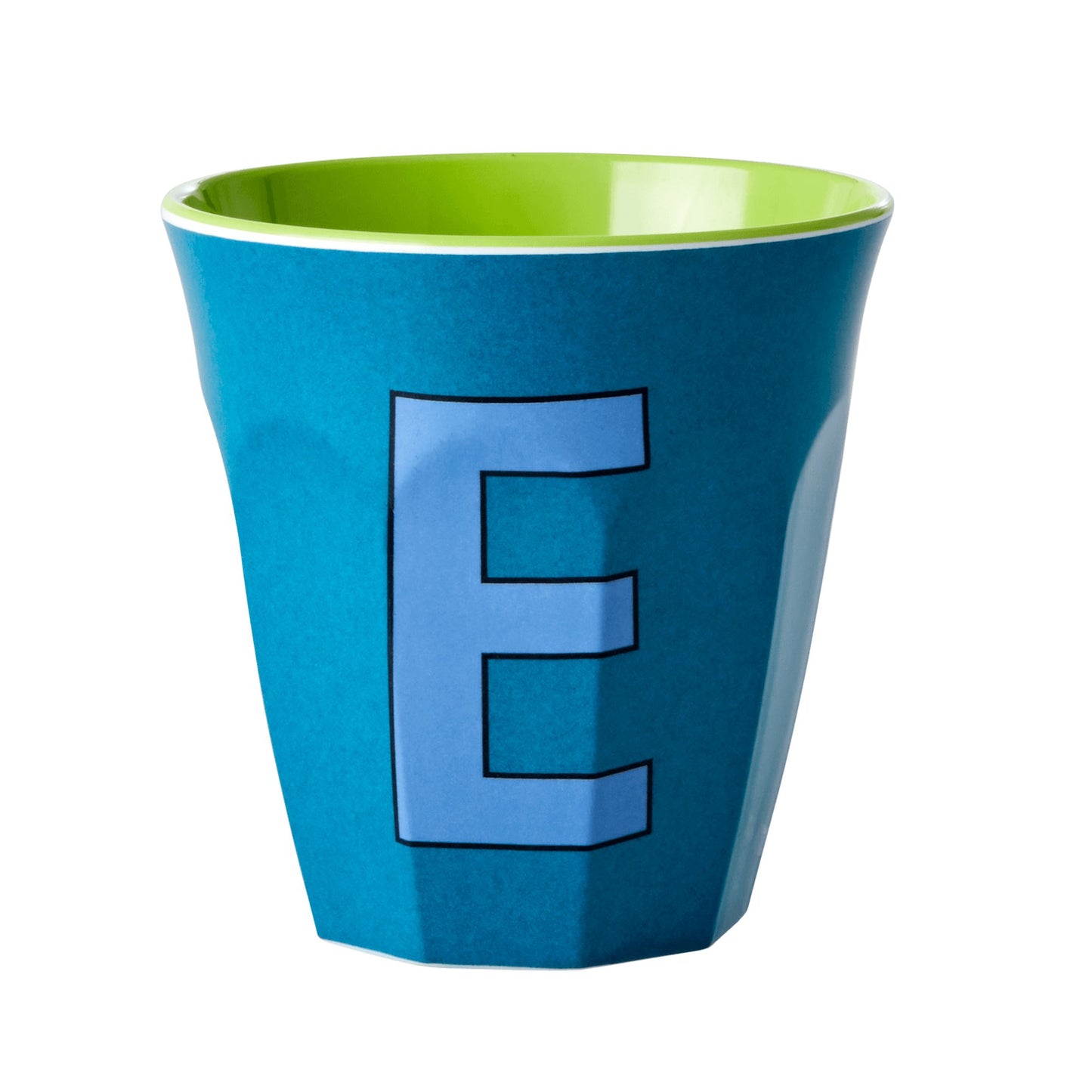 BICCHIERE IN MELAMINA OTTANIO CON LETTERA "E" - Bidibà