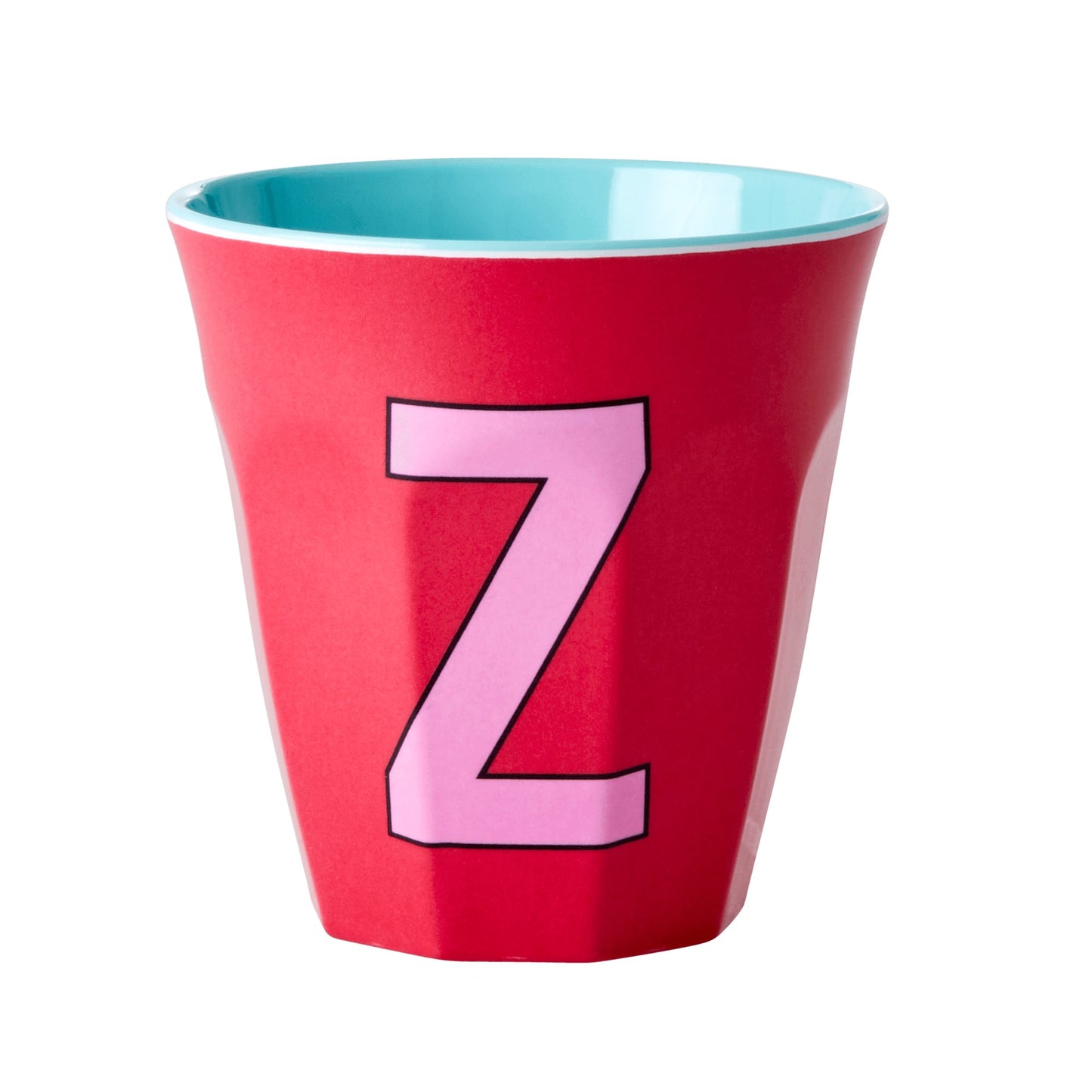 BICCHIERE IN MELAMINA ROSSO CON LETTERA "Z" - Bidibà