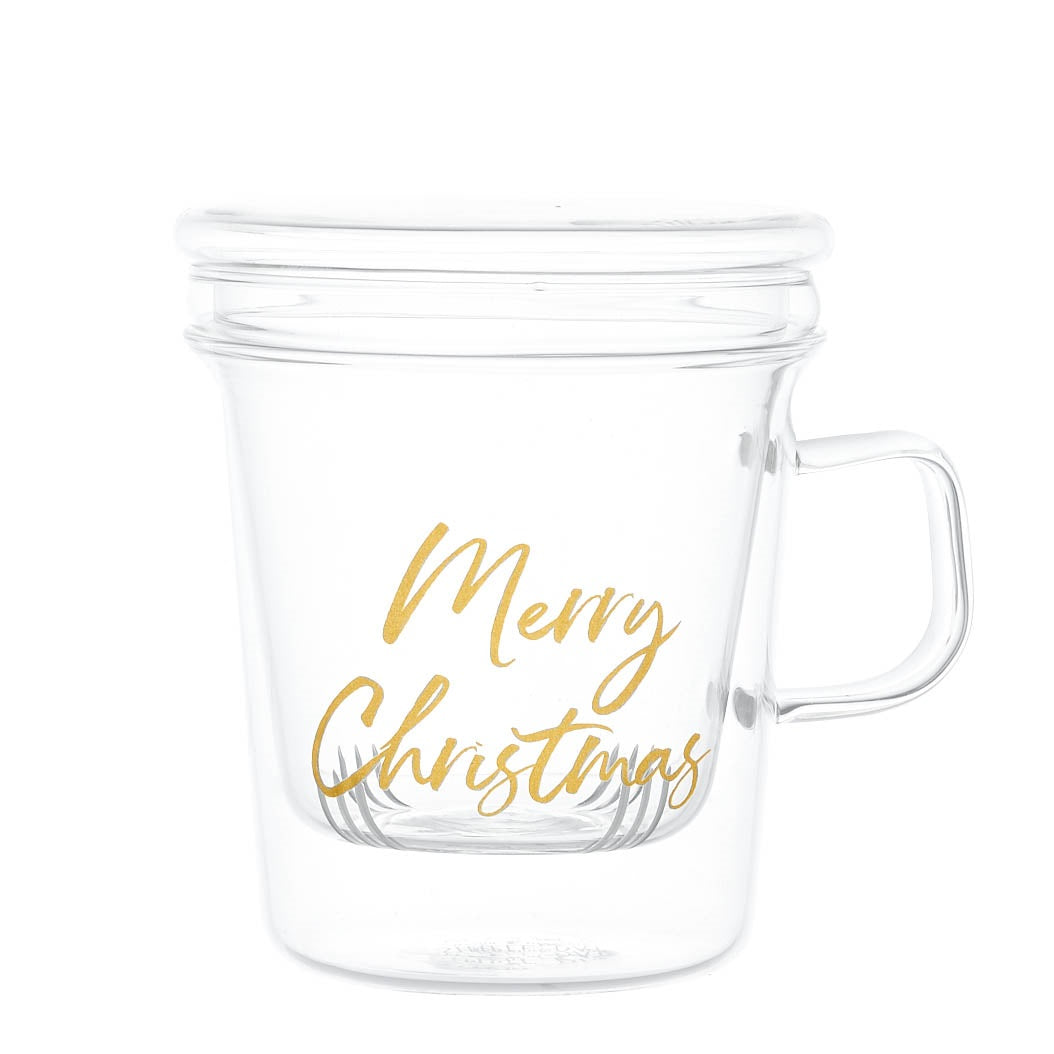 SIMPLE DAY MUG CON INFUSORE MERY CHRISTMAS