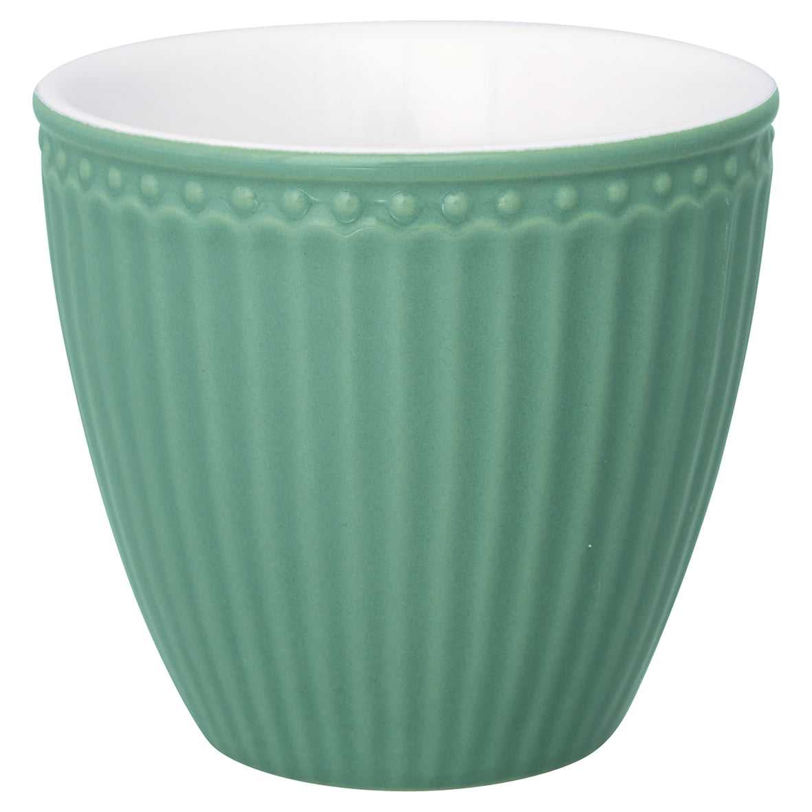 GREENGATE LATTE CUP DUSTY GREEN