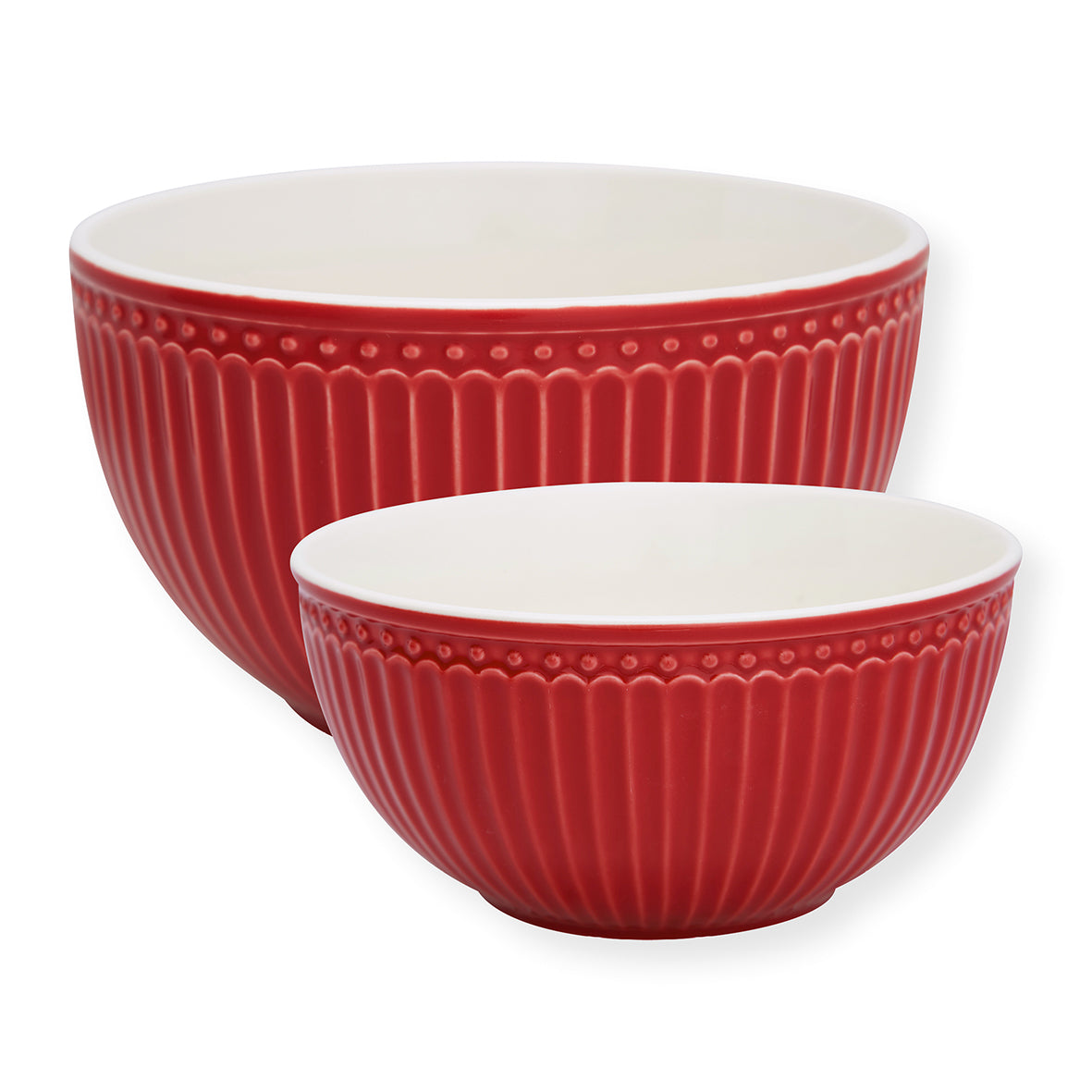 SET 2 CIOTOLE ALICE RED.