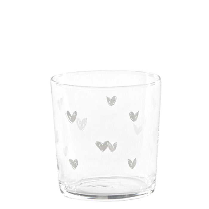 Simple day. bicchiere cuori