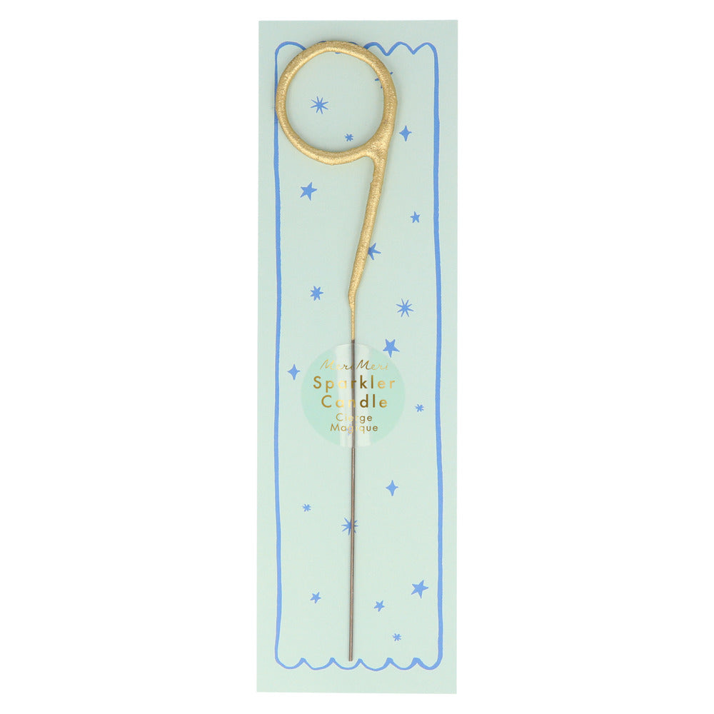 MERI MERI CANDELINA SCINTILLANTE ORO N°9