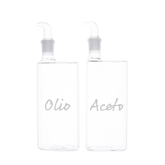 SIMPLE DAY SET DUE BOTTIGLIE OLIO ACETO