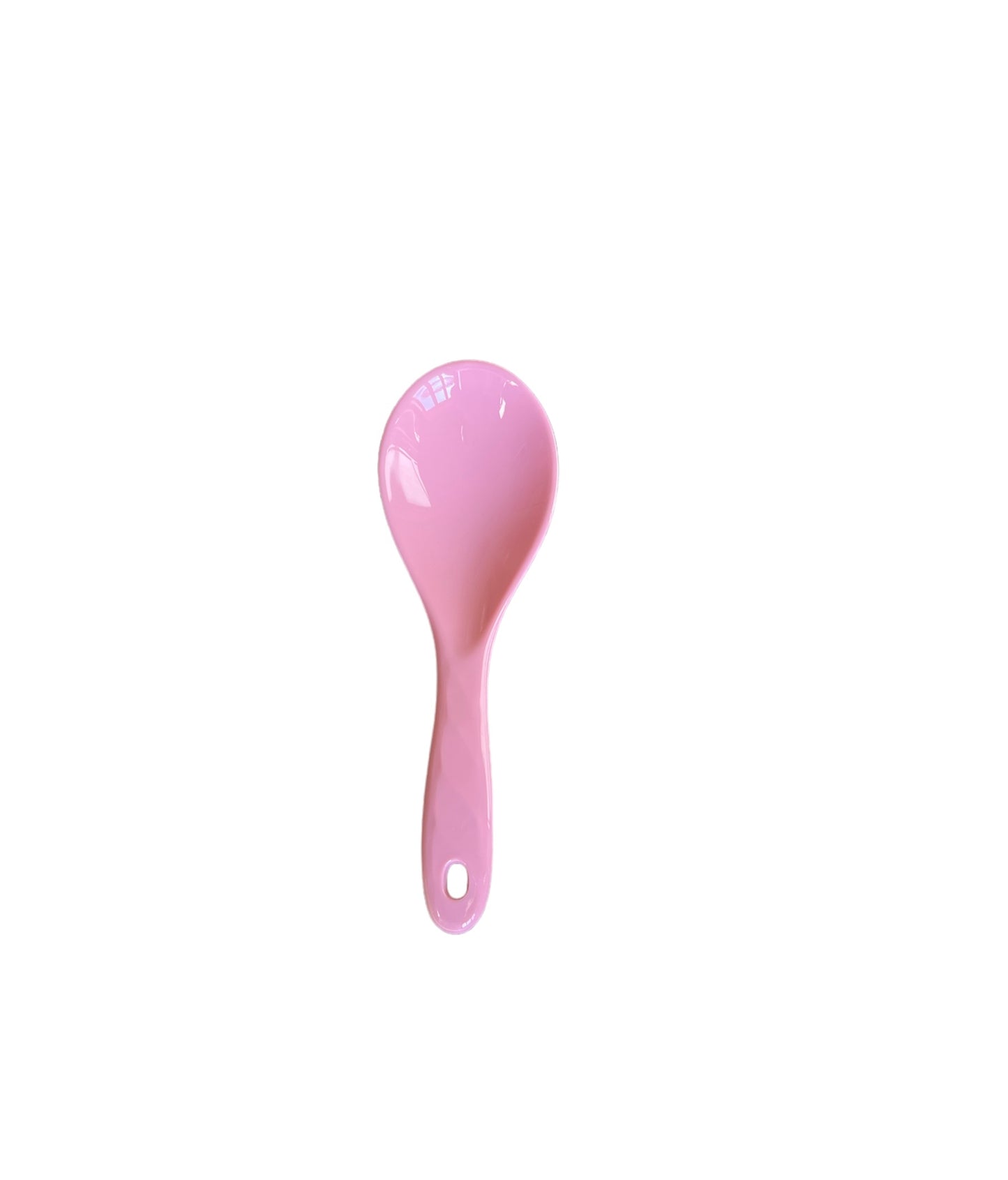 Rice cucchiaio insalata rosa tenue