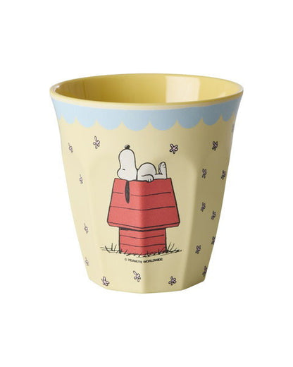 Bicchiere Snoopy crema