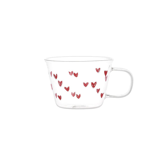 Simple day tazza cuori rossi