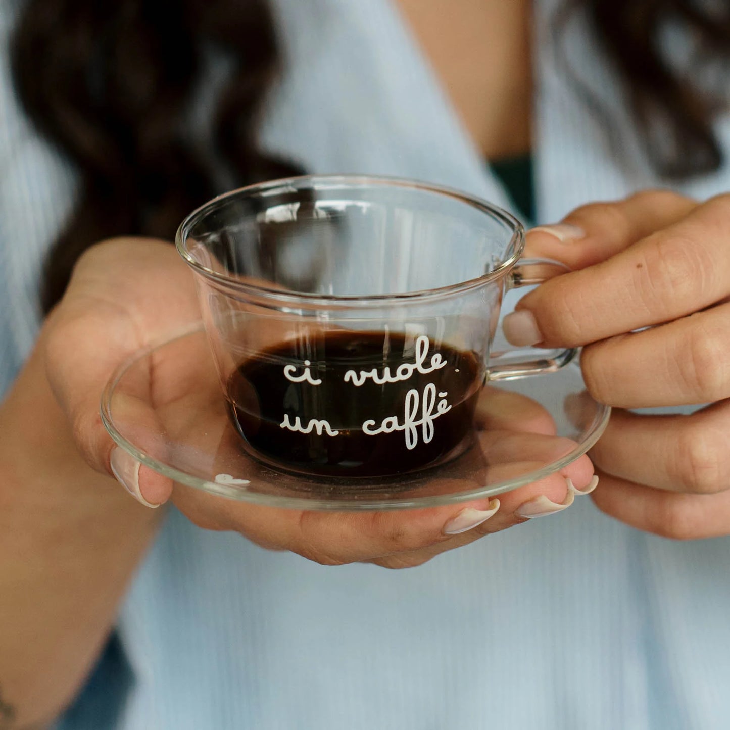 Set 2 tazzine con piattino