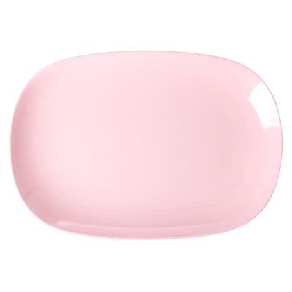 RICE PIATTO RETTANGOLARE  ROSA