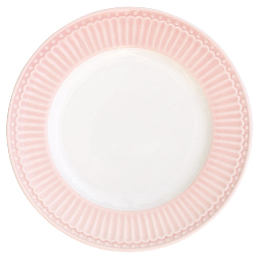 GREENGATE PLATE PALE PINK